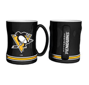 Pittsburgh Penguins NHL Hockey Logo Relief 14 oz. Mug - Dynasty Sports & Framing 