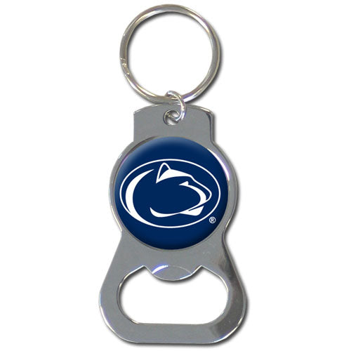 Penn State Nittany Lions Logo Bottle Opener Keychain - Dynasty Sports & Framing 