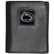 Penn State Nittany Lions FineGrain Leather Tri-Fold Wallet - Dynasty Sports & Framing 