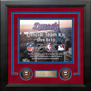 Philadelphia Phillies Baseball Picture Frame Kit (Red Matting, Blue Trim) - Dynasty Sports & Framing 