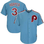 Bryce Harper Philadelphia Phillies Powder Blue Jersey - Dynasty Sports & Framing 