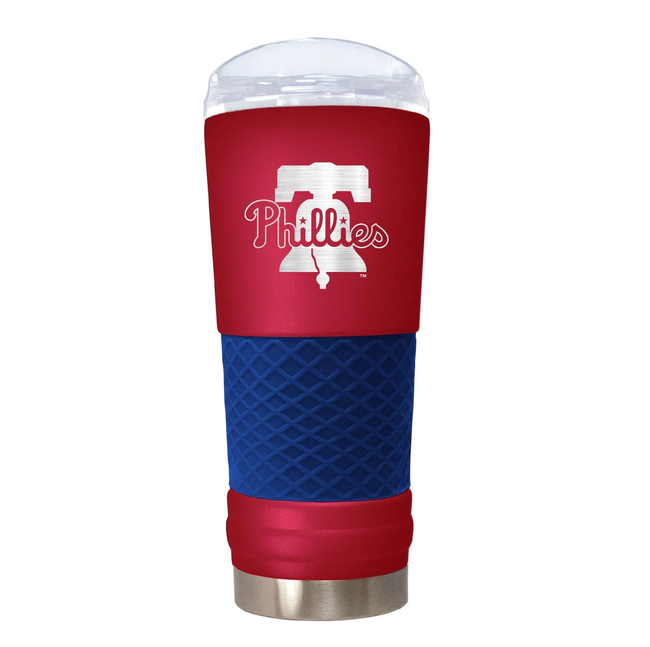 Philadelphia Phillies "The Draft" 24 oz. Stainless Steel Bell Logo Travel Tumbler - Dynasty Sports & Framing 