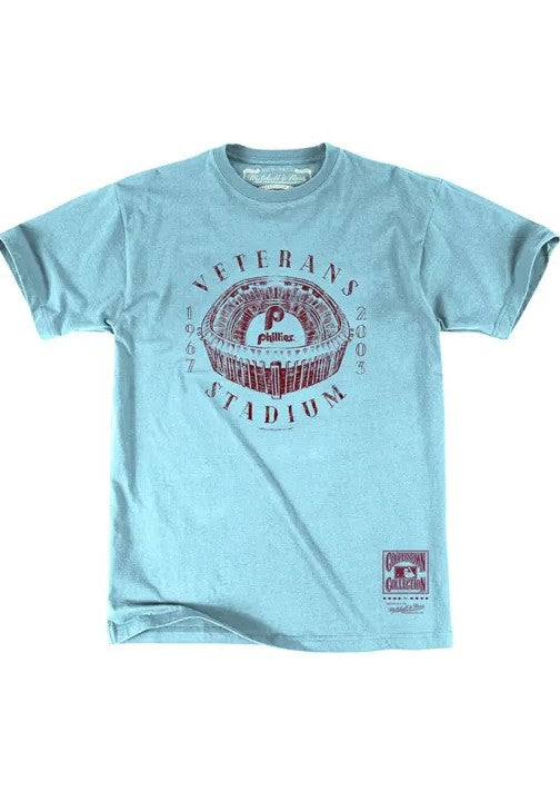Philadelphia Phillies Mitchell & Ness Veterans Stadium Shirt - Dynasty Sports & Framing 