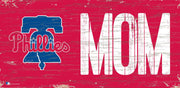 Philadelphia Phillies Mom Wood Sign - Dynasty Sports & Framing 