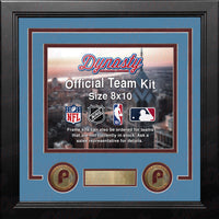 Philadelphia Phillies Throwback Custom MLB Baseball 8x10 Picture Frame Kit (Multiple Colors) - Dynasty Sports & Framing 