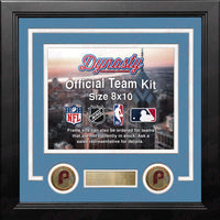 Philadelphia Phillies Throwback Custom MLB Baseball 8x10 Picture Frame Kit (Multiple Colors) - Dynasty Sports & Framing 