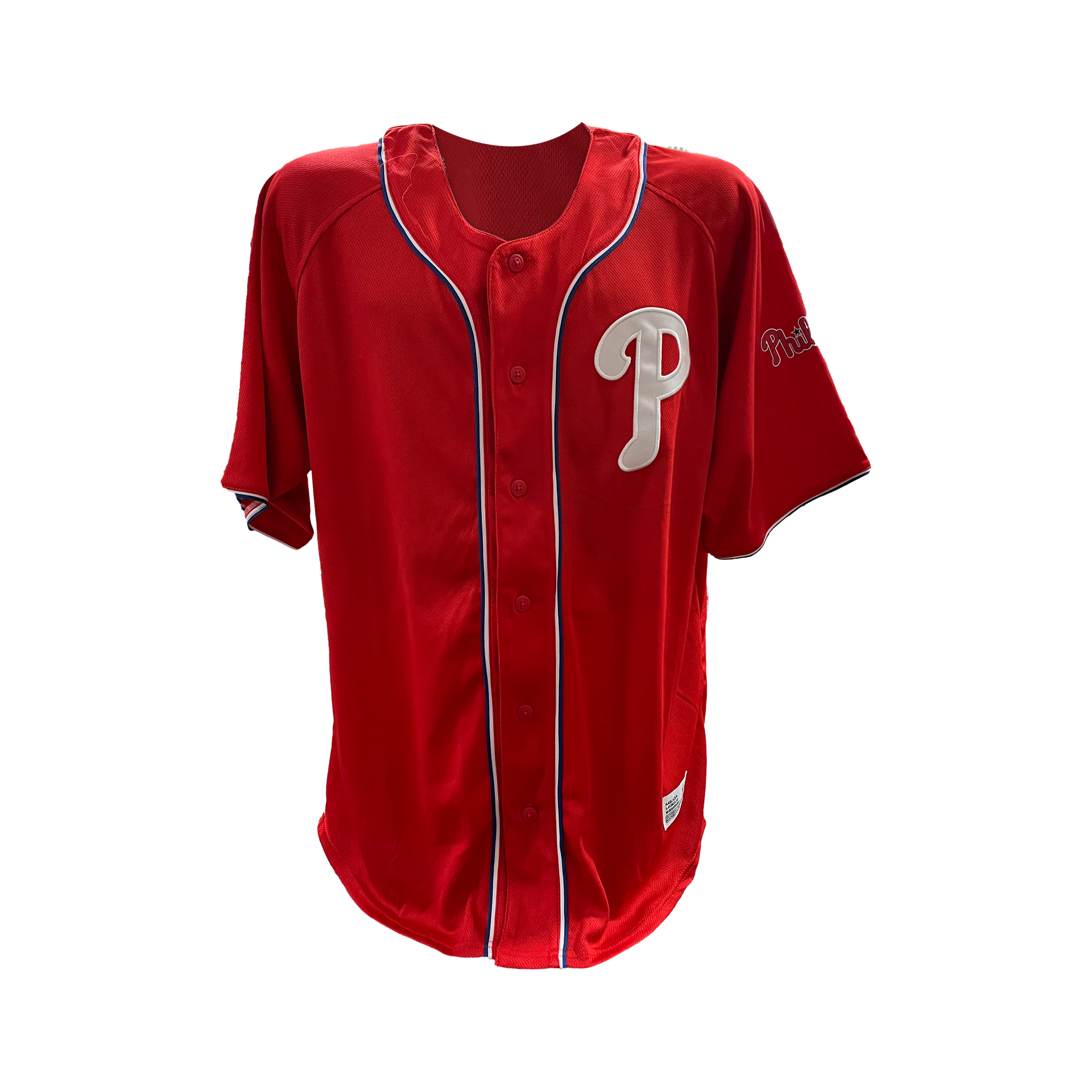 Philadelphia Phillies Red Logo Baseball Jersey