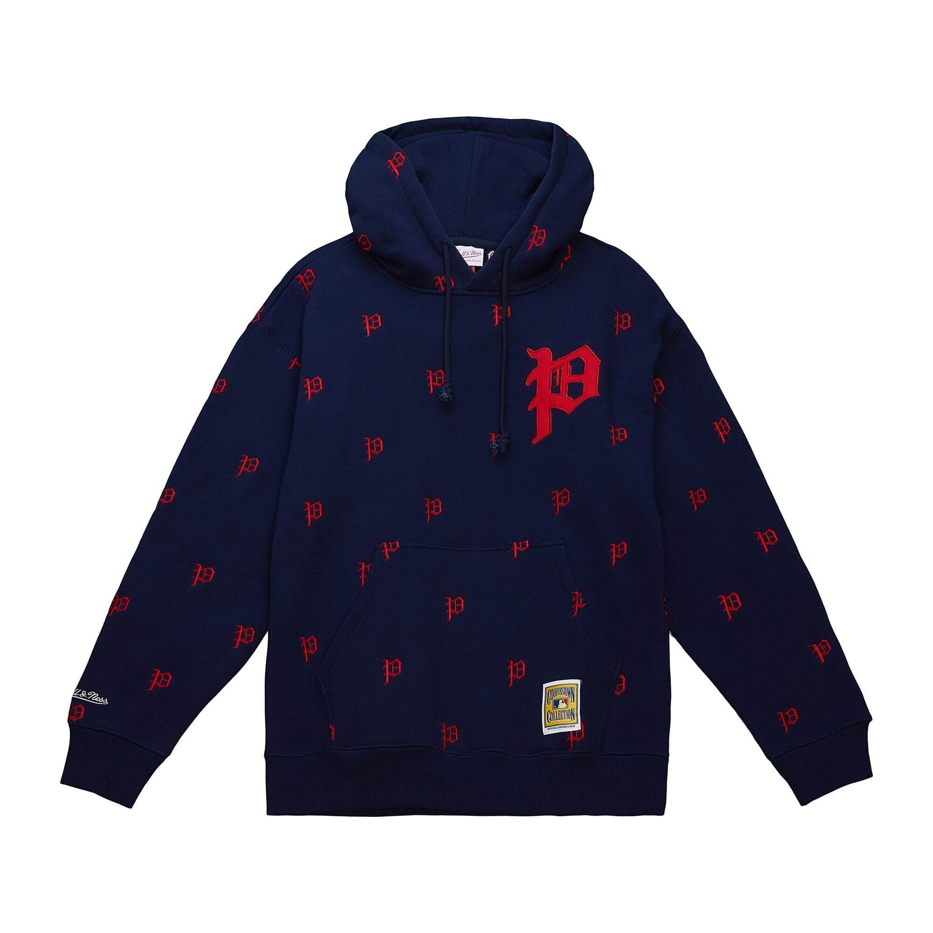 Philadelphia Phillies Mitchell & Ness Navy Blue Throwback Repeat Hoodie - Dynasty Sports & Framing 