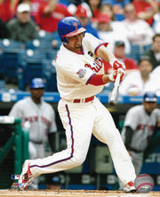 Shane Victorino in Action Philadelphia Phillies 8" x 10" Baseball Photo - Dynasty Sports & Framing 