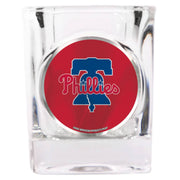 Philadelphia Phillies Square Shot Glass - Dynasty Sports & Framing 