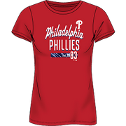 Philadelphia Phillies Women's Cotton Wordmark T-Shirt - Dynasty Sports & Framing 