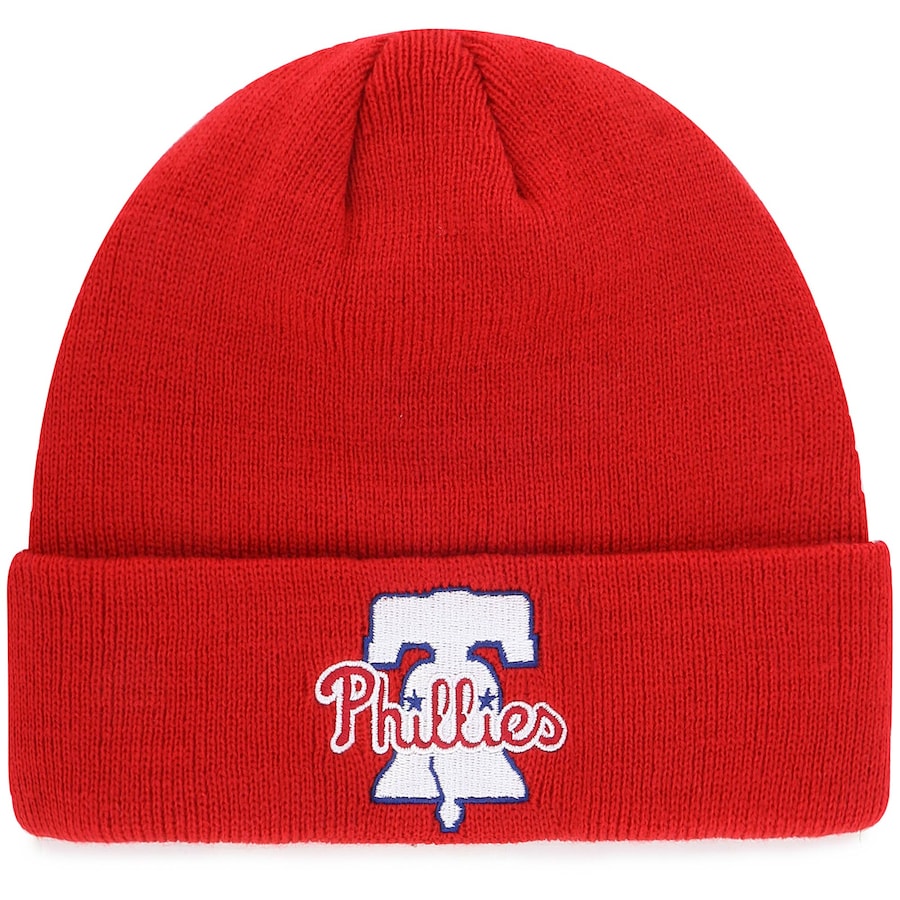 Philadelphia Phillies Red Youth Cuffed Knit Hat - Dynasty Sports & Framing 