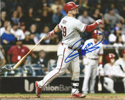 Cameron Rupp Swing Autographed Philadelphia Phillies Baseball Photo - Dynasty Sports & Framing 