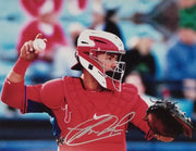 Jorge Alfaro Mask Autographed Philadelphia Phillies Baseball Photo - Dynasty Sports & Framing 