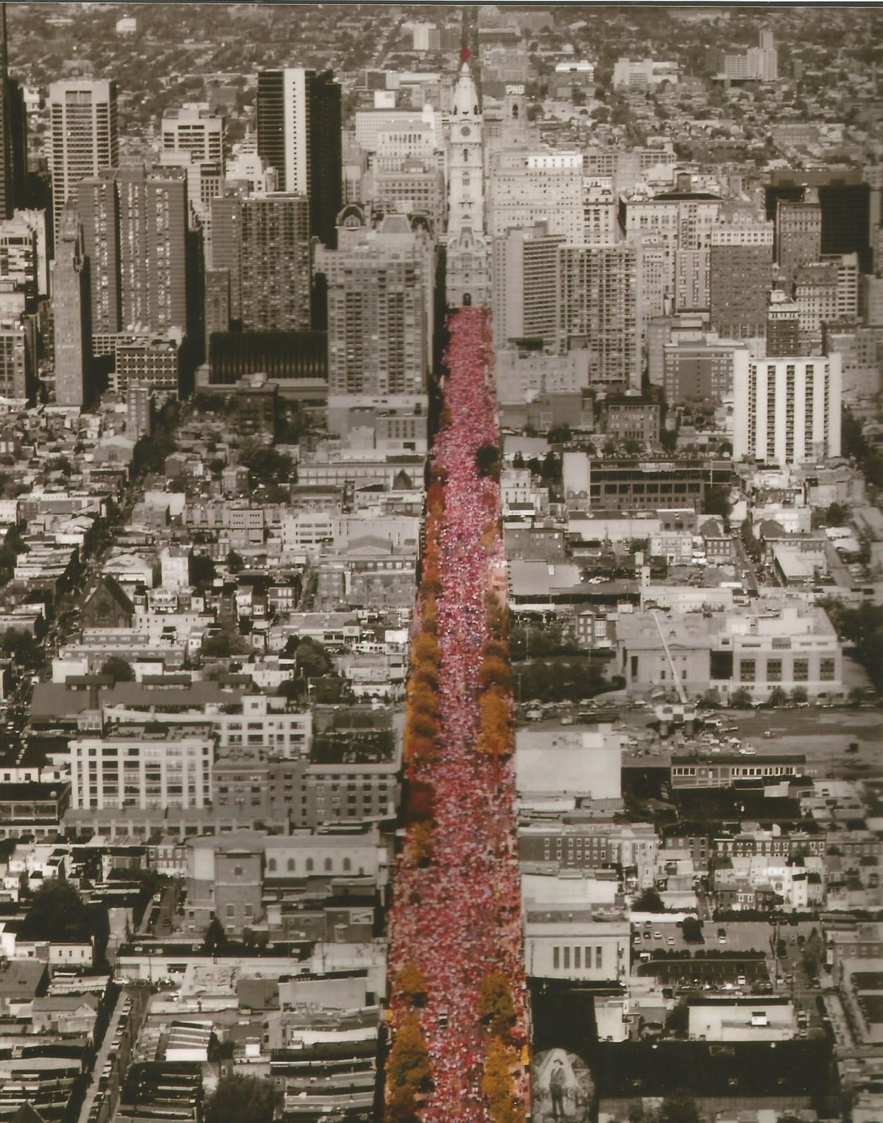 Philadelphia Phillies 2008 World Series Parade on Broad Street MLB Baseball Photo - Dynasty Sports & Framing