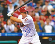 Tommy Joseph At-Bat Autographed Philadelphia Phillies Baseball Photo - Dynasty Sports & Framing 