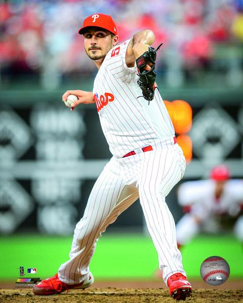 Zach Eflin Philadelphia Phillies on the Mound MLB Baseball 8" x 10" Photo - Dynasty Sports & Framing 