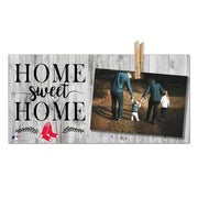 Boston Red Sox Home Sweet Home 6" x 12" Wood Sign - Dynasty Sports & Framing 
