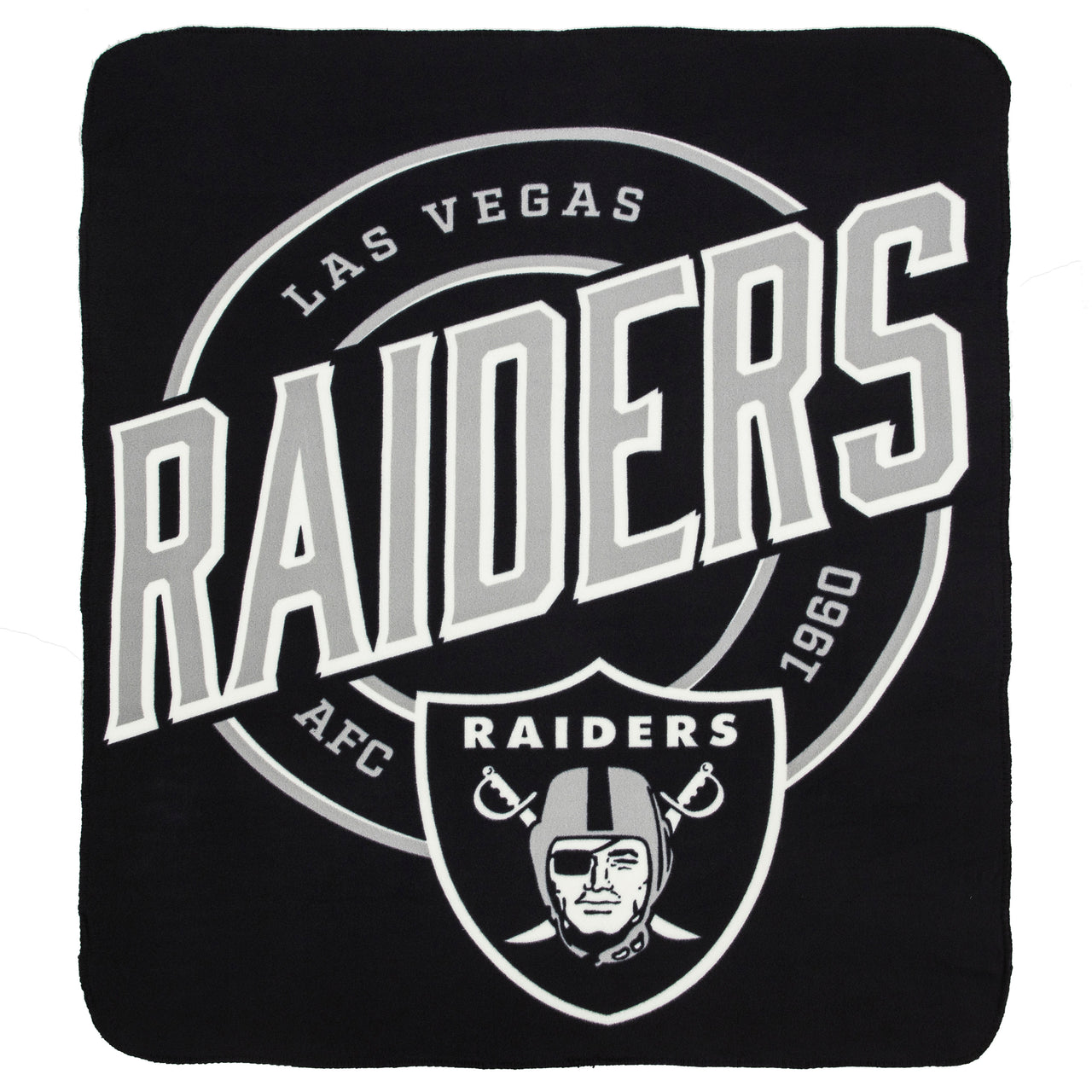 Las Vegas Raiders 50" x 60" Campaign Fleece Blanket - Dynasty Sports & Framing 