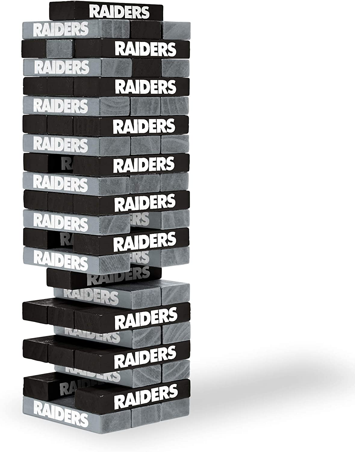 Las Vegas Raiders Stackable Blocks Game - Dynasty Sports & Framing 