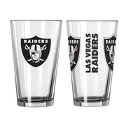 Las Vegas Raiders Game Day Pint Glass - Dynasty Sports & Framing 