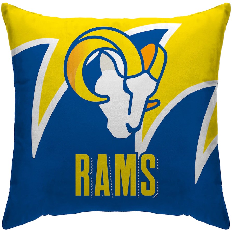 Los Angeles Rams 18'' x 18'' Splash Décor Pillow - Dynasty Sports & Framing 