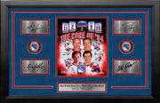 New York Rangers Core of '94 8" x 10" Framed Hockey Photo with Engraved Signatures - Dynasty Sports & Framing 