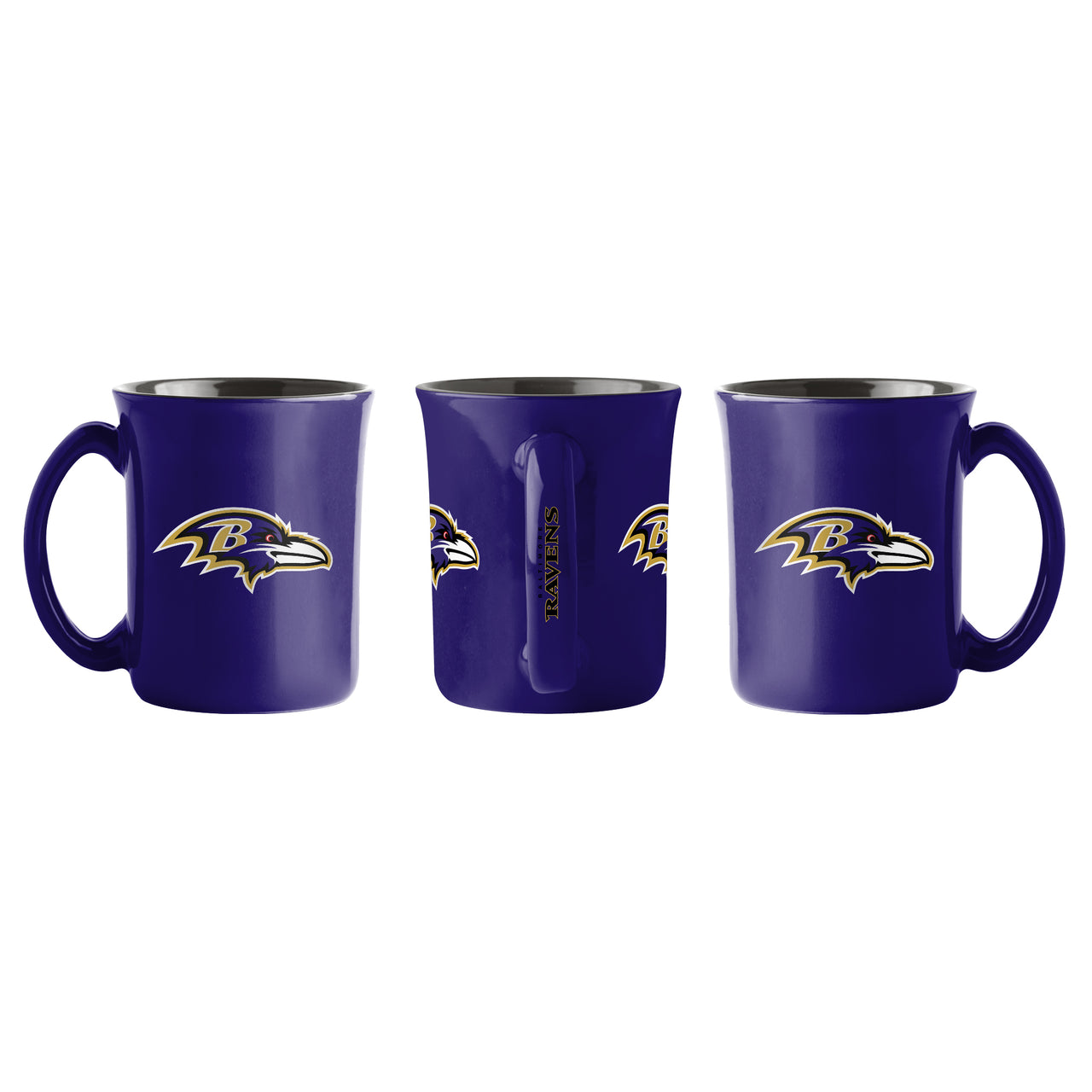 Baltimore Ravens Logo Café Coffee Mug - Dynasty Sports & Framing 