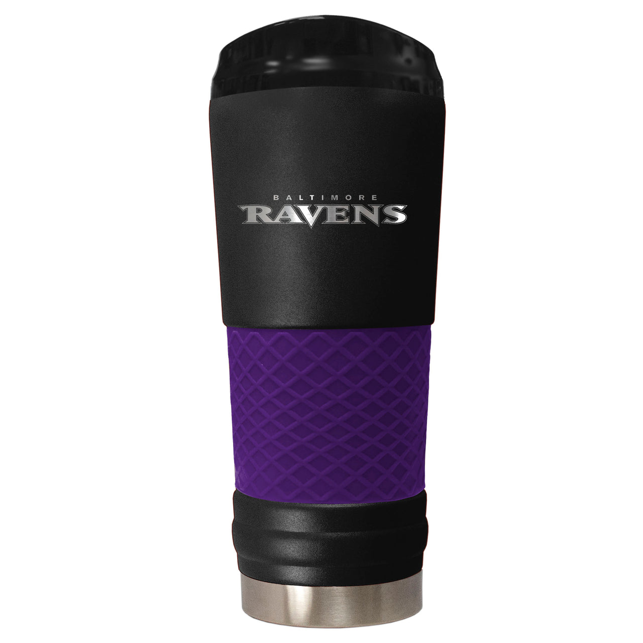 Baltimore Ravens "The Draft" 24 oz. Stainless Steel Travel Tumbler - Dynasty Sports & Framing 