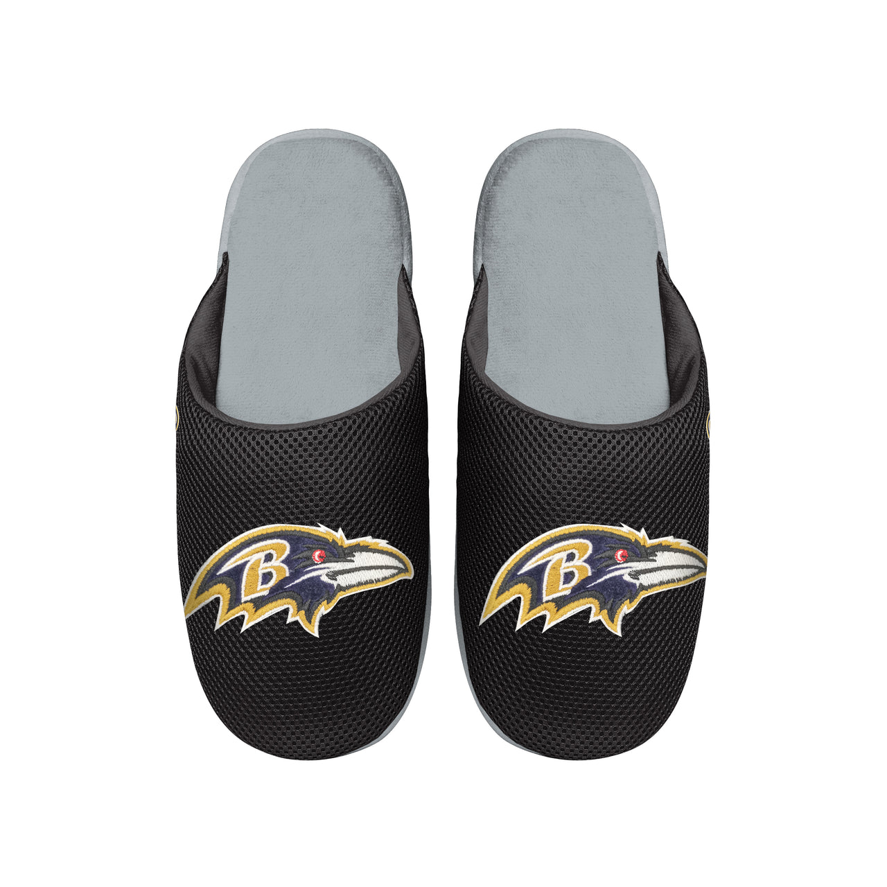 Baltimore Ravens Mesh Slide Slippers - Dynasty Sports & Framing 