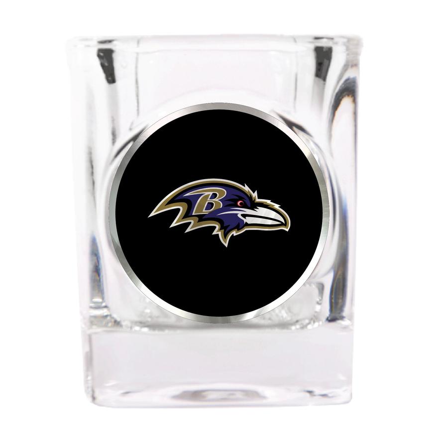 Baltimore Ravens Square Shot Glass - Dynasty Sports & Framing 