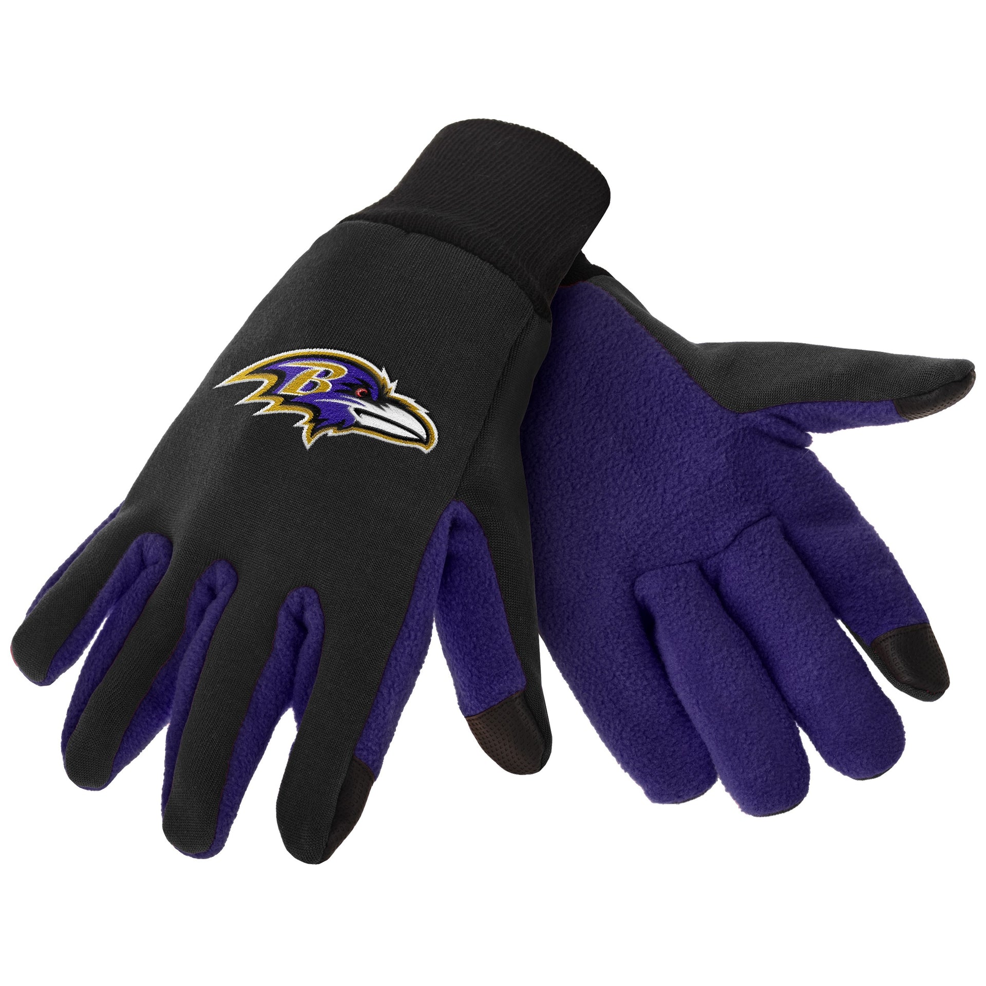 Baltimore Ravens NFL Football Texting Gloves - Dynasty Sports & Framing 