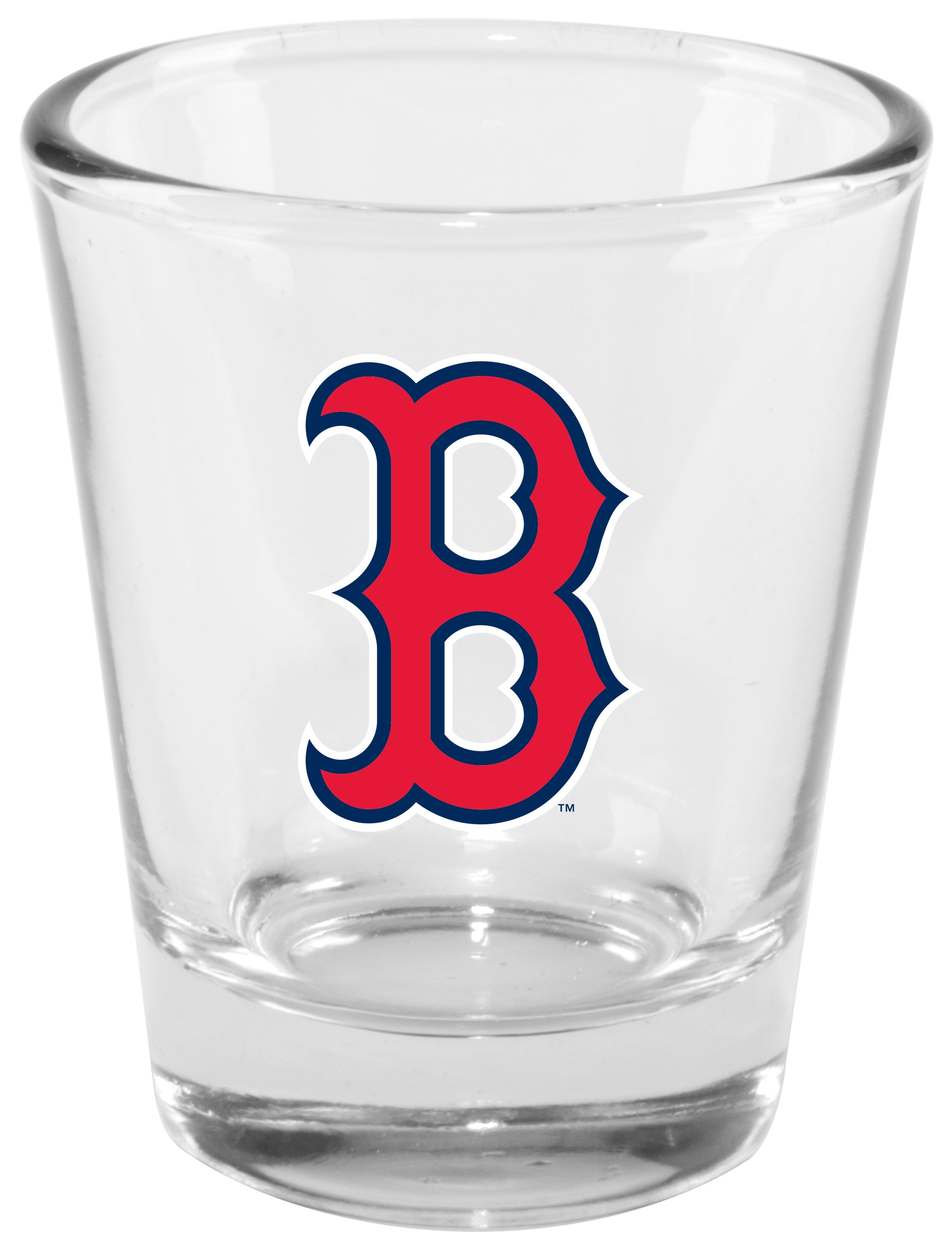Boston Red Sox Clear Logo Shot Glass - Dynasty Sports & Framing 