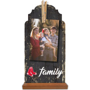 Boston Red Sox 6'' x 12'' Family Clothespin Sign - Dynasty Sports & Framing 