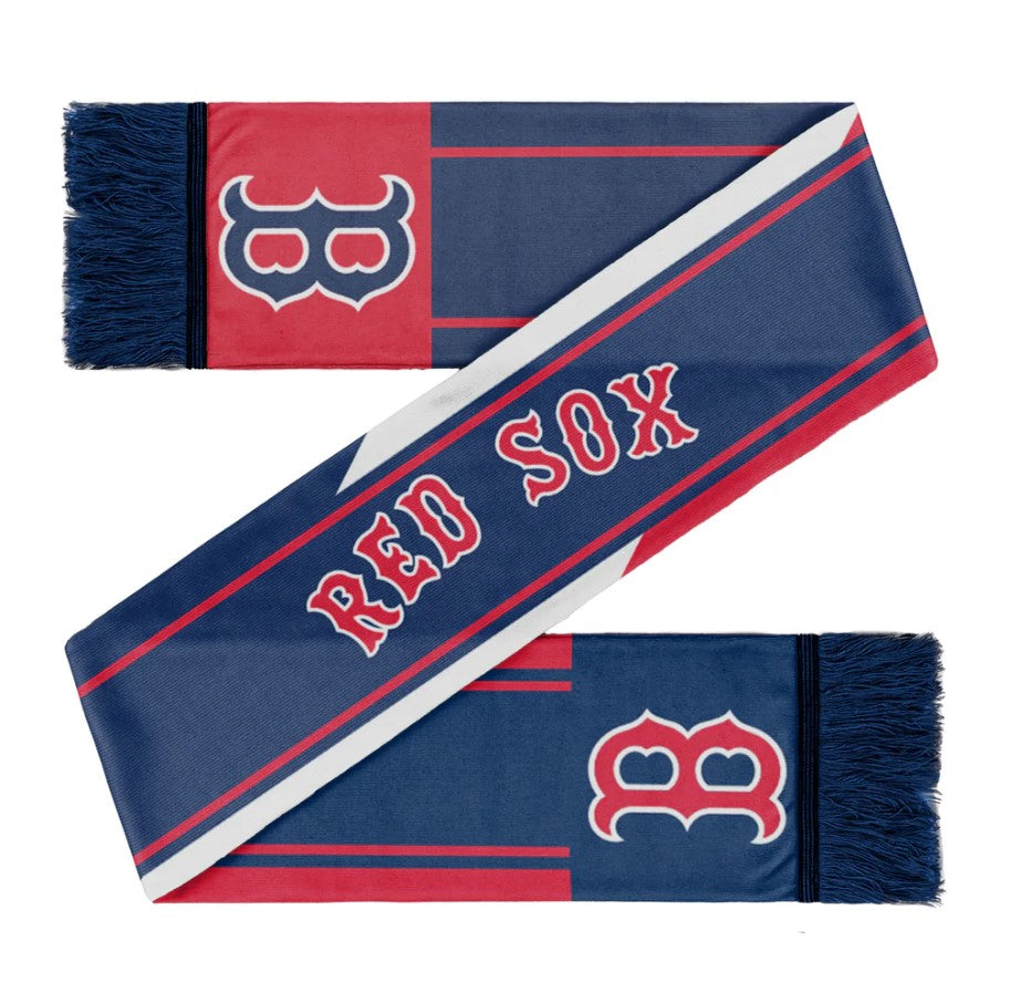 Boston Red Sox Colorwave Wordmark Scarf - Dynasty Sports & Framing 
