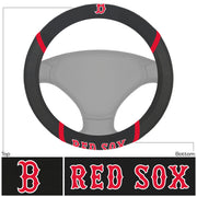 Boston Red Sox Deluxe Steering Wheel Cover - Dynasty Sports & Framing 