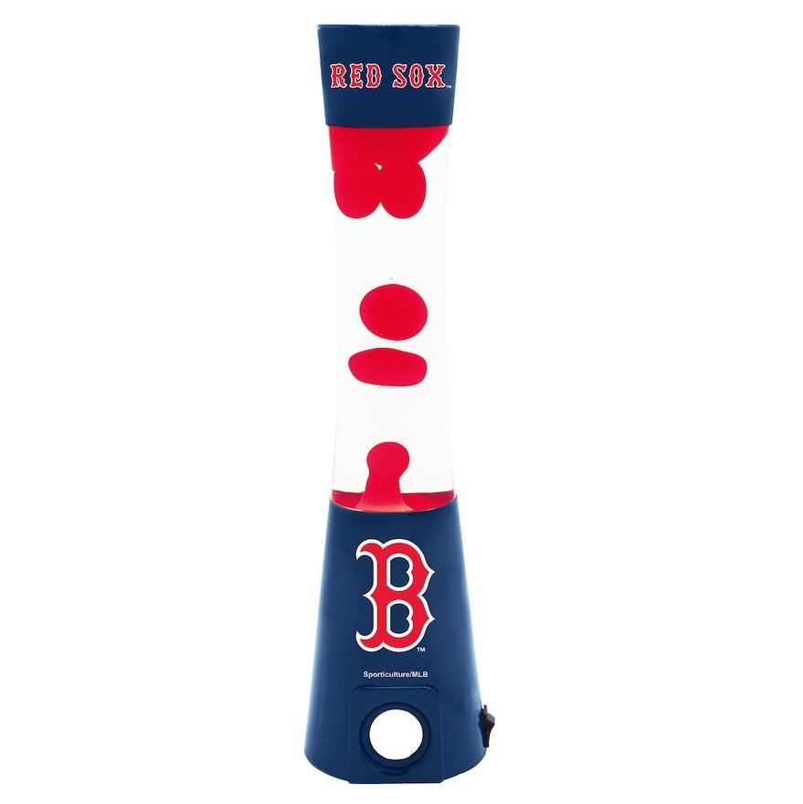 Boston Red Sox Magma Lamp with Bluetooth Speaker - Dynasty Sports & Framing 