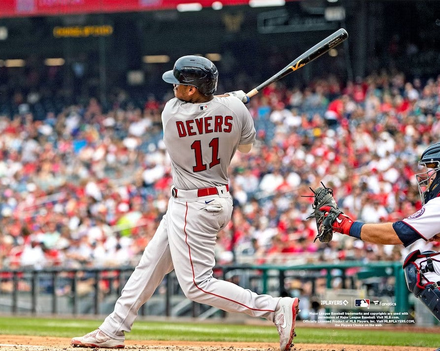 Rafael Devers in Action Boston Red Sox 8" x 10" Baseball Photo - Dynasty Sports & Framing 