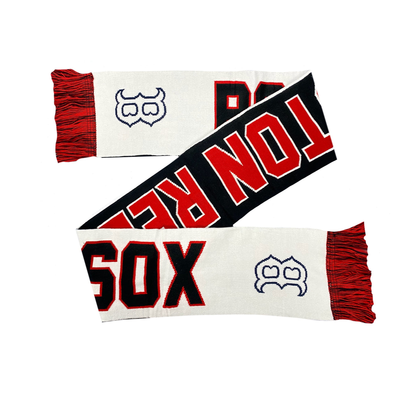 Boston Red Sox Reversible Wordmark Scarf - Dynasty Sports & Framing 