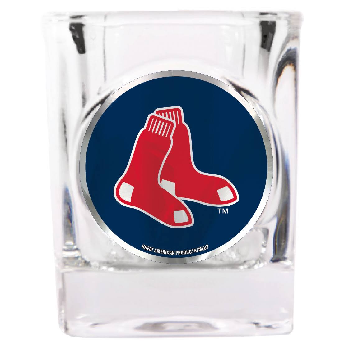 Boston Red Sox Square Shot Glass - Dynasty Sports & Framing