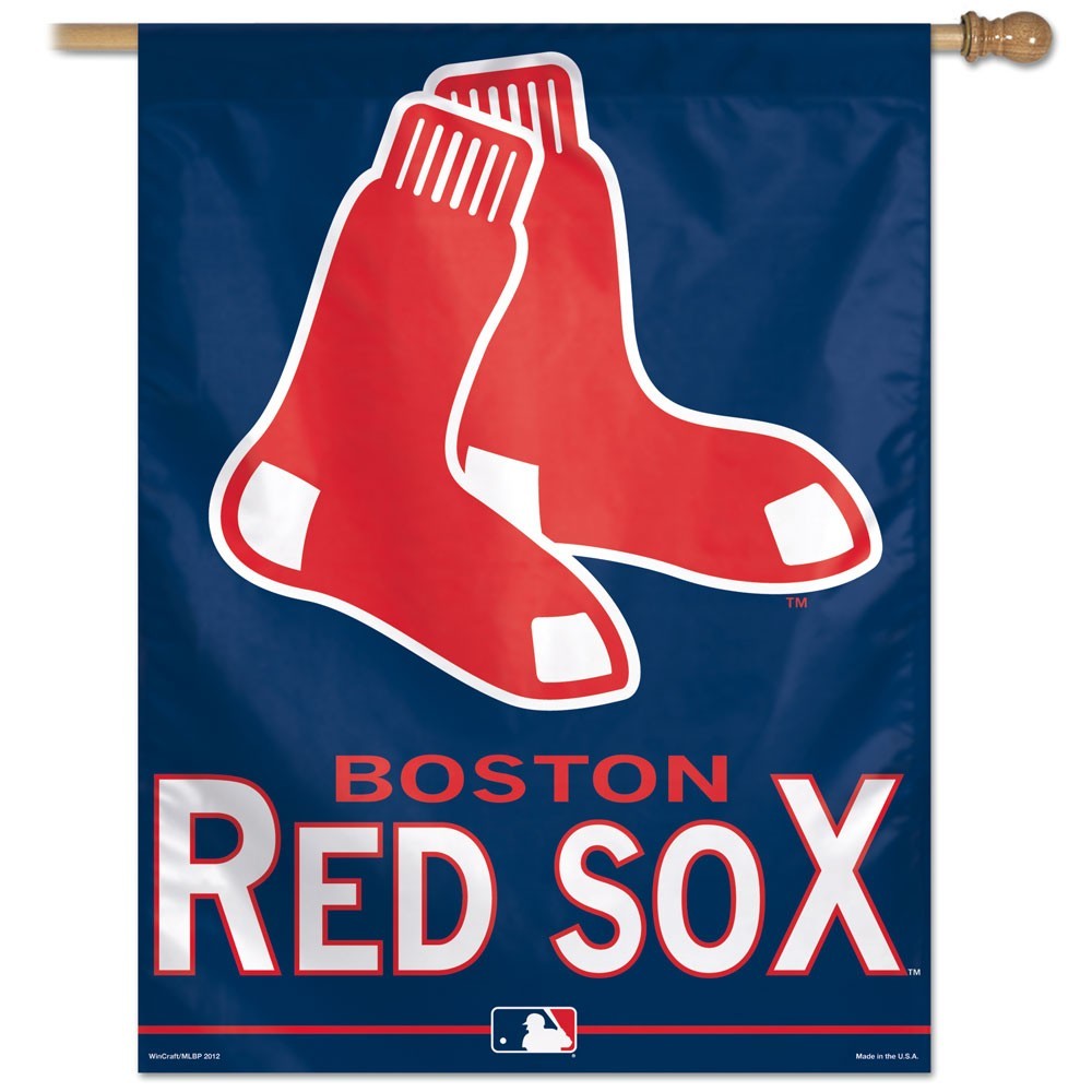 Boston Red Sox MLB Baseball Vertical Flag - Dynasty Sports & Framing 