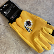 Washington Redskins Yellow Texting Gloves - Dynasty Sports & Framing 