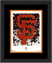 San Francisco Giants Timothy Raines Logo Art 16" x 20" Framed Baseball Word-Art Photo - Dynasty Sports & Framing 
