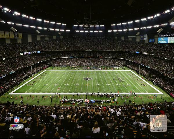 New Orleans Saints Mercedes-Benz Superdome 8" x 10" Football Stadium Photo - Dynasty Sports & Framing 