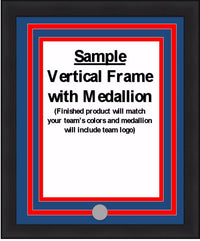 NHL Hockey Photo Picture Frame Kit - Dallas Stars (Green Matting, Yellow Trim) - Dynasty Sports & Framing 