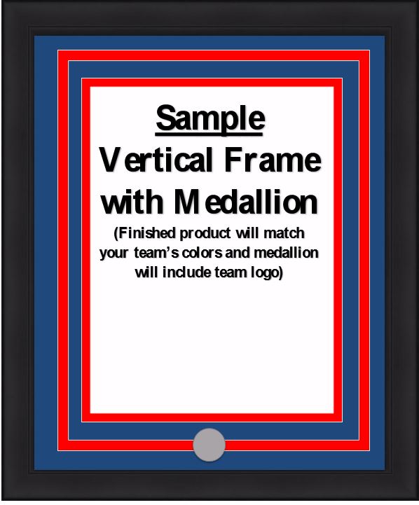 NHL Hockey Photo Picture Frame Kit - Dallas Stars (Green Matting, Silver Trim) - Dynasty Sports & Framing 