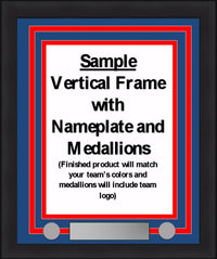 NHL Hockey Photo Picture Frame Kit - Dallas Stars (Green Matting, Yellow Trim) - Dynasty Sports & Framing 