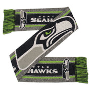 Seattle Seahawks Charcoal Logo Scarf - Dynasty Sports & Framing 