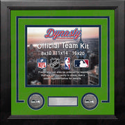 Seattle Seahawks Lime Green Custom NFL Football 11x14 Picture Frame Kit - Dynasty Sports & Framing 