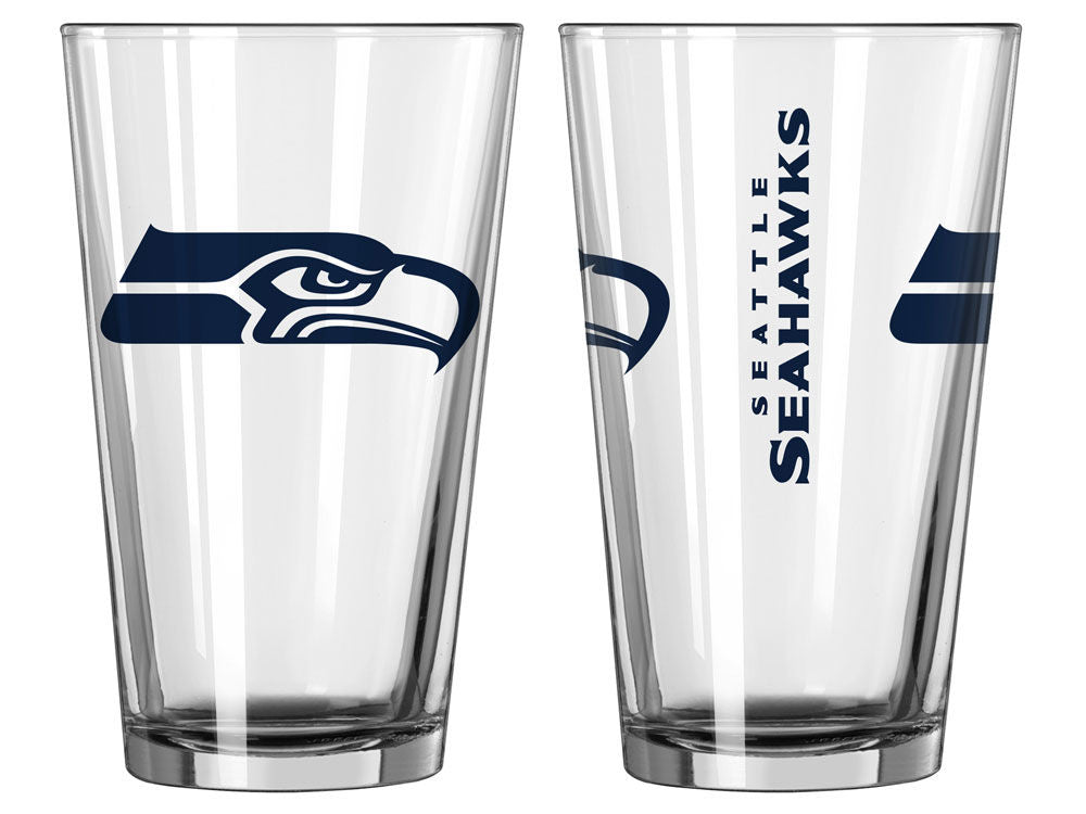 Seattle Seahawks NFL Football Pint Glass - Dynasty Sports & Framing 